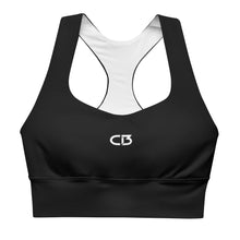 Load image into Gallery viewer, Black Womens Sports Bra
