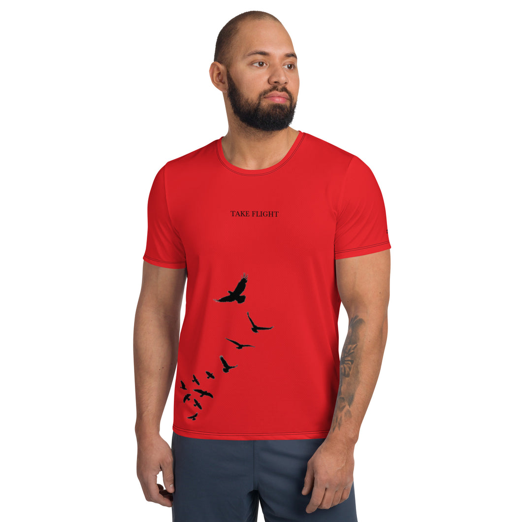 Red Take Flight Men's T-shirt