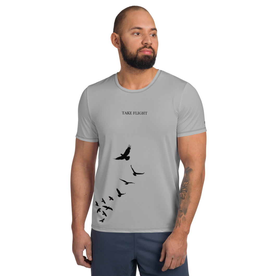 Grey Take Flight Men's T-shirt