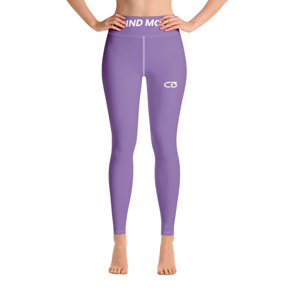 Purple Women's CB3 Athletic Sport Leggings