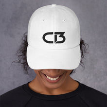 Load image into Gallery viewer, White CB3 Dad Hat
