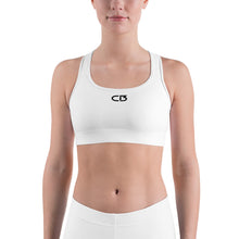 Load image into Gallery viewer, White Women&#39;s Sport&#39;s Bra

