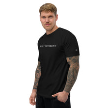 Load image into Gallery viewer, Men&#39;s Fitted Built Different Short Sleeve T-shirt

