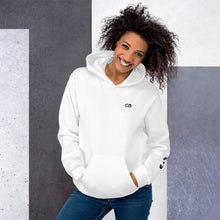 Load image into Gallery viewer, White CB3 Pull Over Hoodie
